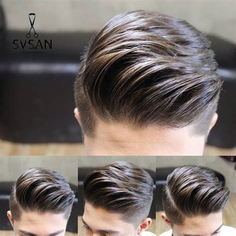 First Class Mens Hairstyles Side Part Pompadour William Kahn Engagement Virtual For Employees