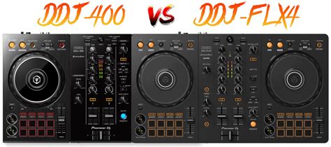 Comparativa Pioneer DJ DDJ 400 Vs DDJ FLX4 DJMania