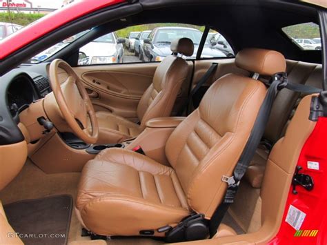 Saddle Interior 1998 Ford Mustang Gt Convertible Photo 54826684