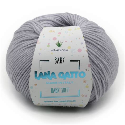 Lana Gatto Baby Soft Aloe Vera Perla Isola