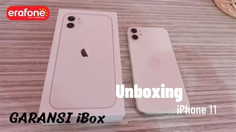 Unboxing Iphone Garansi Ibox Di Tahun Youtube