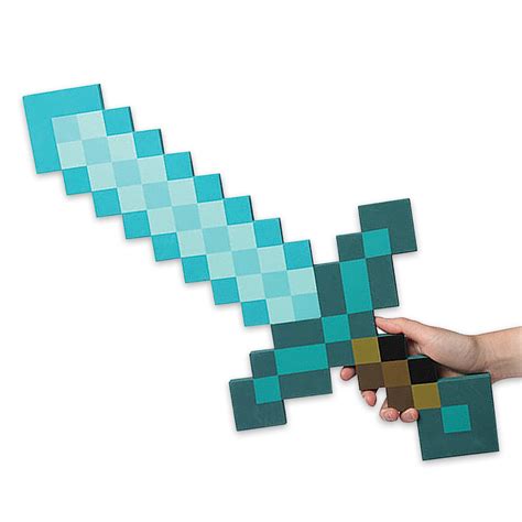 Minecraft Diamond Foam Sword Knives And Swords At The Lowest Prices