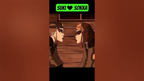 Suki Kisses Sokka ️ ️ Avatar The Last Airbender Youtube