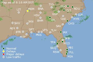 FlightView (JAX) Jacksonville Flight Tracker & Airport Delays