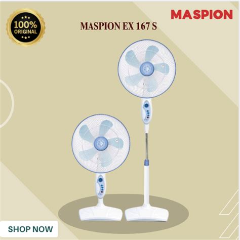 Maspion Fan Ex S Stand Fan Stand Fan Standing Fan Ex S Ex S