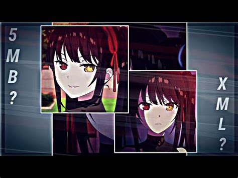 PRESET ALIGHT MOTION ANIME UKURAN 1 1 DJ MENGKANE KURUMI