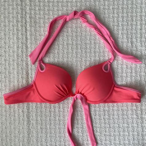 Victorias Secret Push Up Bikini Top Size A Old Depop