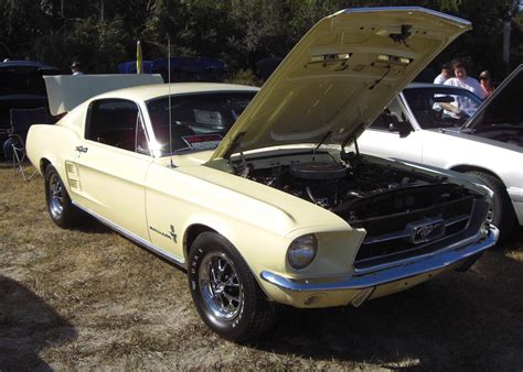 Springtime Yellow 1967 Ford Mustang Fastback