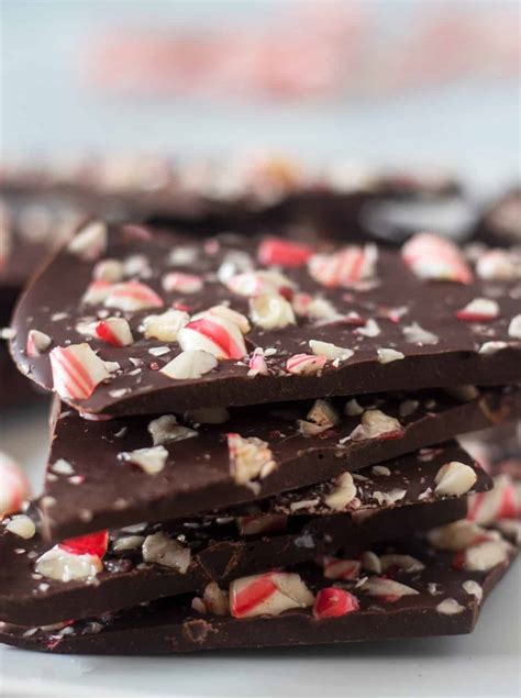 Dark Chocolate Peppermint Bark Recipe Gluten Free Apples For CJ