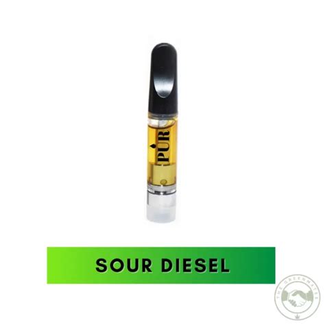 1g Sour Diesel Thc Cartridge Pur Extracts Weed Delivery Winnipeg