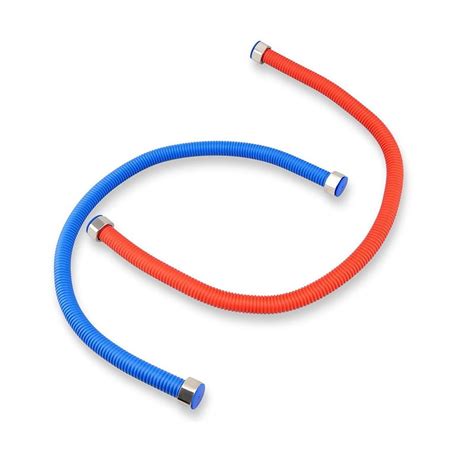 HOT Flexible Stainless Steel Corrugated Water Heater Connector Hot And Cold Color Hose 1