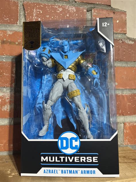 Mavin Mcfarlane Dc Multiverse Gold Label Azrael Batman Armor