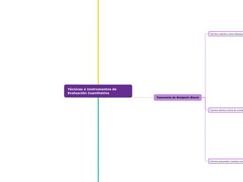 Técnicas e Instrumentos de Evaluación Cuant Mindmap