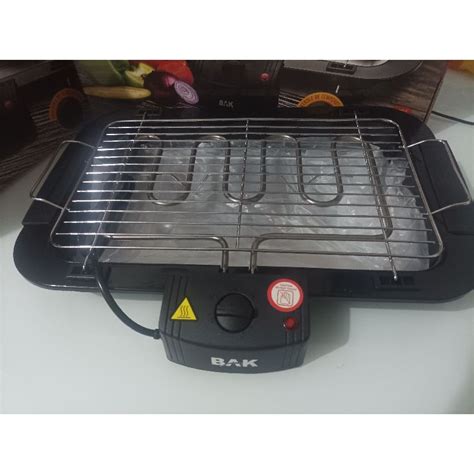 Churrasqueira elétrica grande super prática 1500w 110v Shopee Brasil