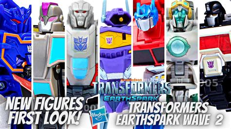 Transformers Earthspark Wave 2 New Figures First Look Youtube