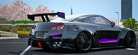 Nissan Gtr R35 Aimgain Hachiraito Gta V