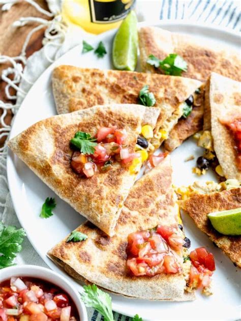 Healthy Chicken Quesadilla Healthy Seasonal Recipes