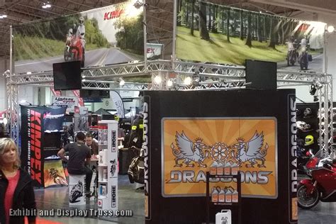 10 X 20 Aluminum Truss Trade Show Convention Booth