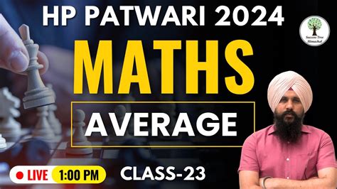 HP Patwari Maths AVERAGE Class 23 Antarpreet Sir YouTube