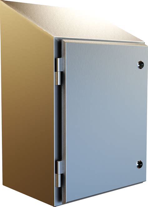 IP69K/Type 4X Stainless Steel Wallmount Enclosure (Waterfall Series) - Hammond Mfg.