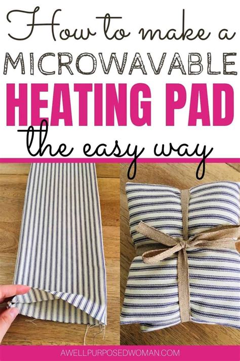 How To Make A Diy Microwavable Rice Heating Pad Artofit