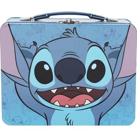 Lilo & Stitch - Stitch Large Tin Tote / Lunch Box By Bioworld | Popcultcha