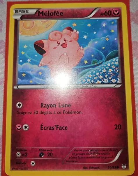 CARTE POKEMON MÉLOFÉE Commune 50 83 Générations Nm Fr EUR 2 49