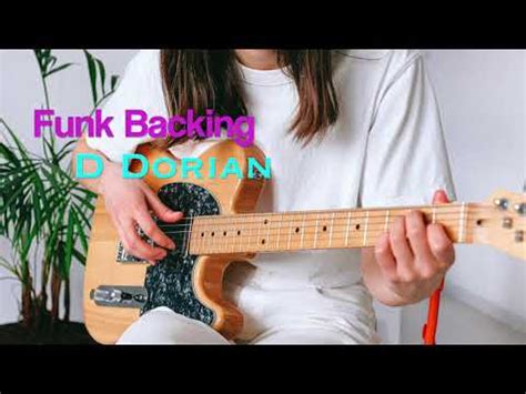 Guthrie Govan Style Funk Guitar Backing Track D Dorian Bpm