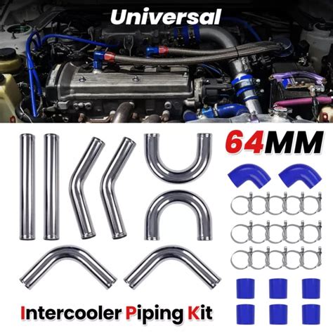 KIT INTERCOOLER UNIVERSALE 2 5 Kit Tubi Intercooler Montaggio Tubi