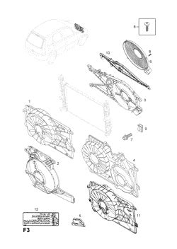 Opel MERIVA A Kuehlung Opel EPC Online Nemigaparts