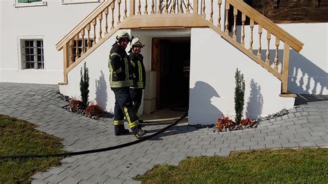 Rauchentwicklung Durch Heizanlage Ortsfeuerwehr Schruns