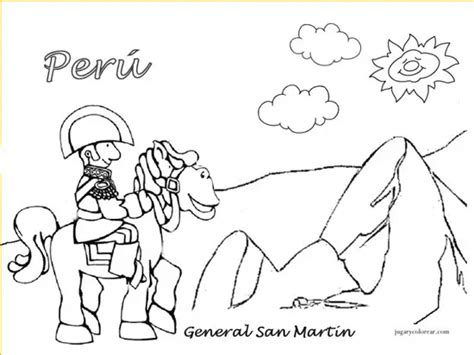 Dibujos Para Colorear Dia De La Independencia Del Peru Imagui