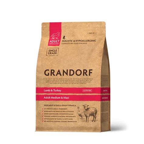 Для животных :: Для собак :: Сухой корм GRANDORF Dog Lamb&Turkey Med ...