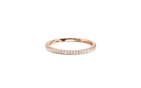 Thin Stackable Rose Gold Band - Itay Malkin