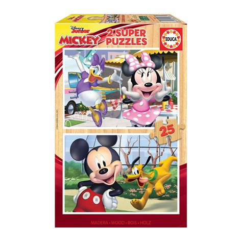 Puzzle Madeira X Pe As Mickey And Friends Disney Loja Da Crian A