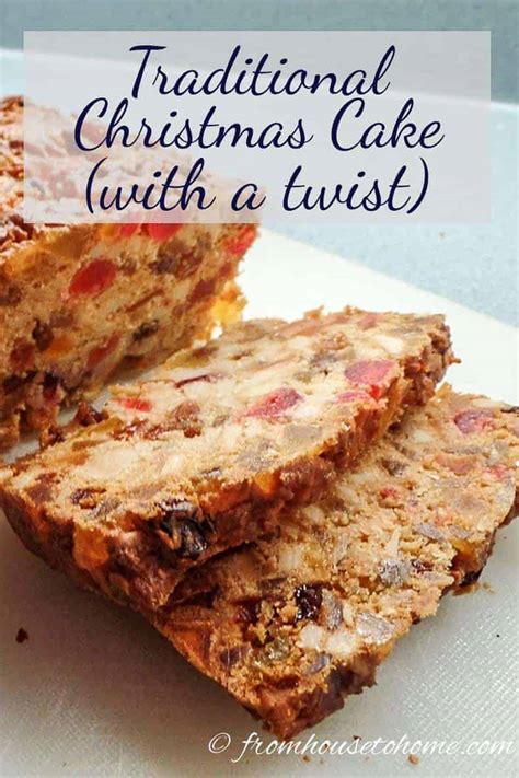 Traditional Christmas Fruit Cake With A Twist Entertaining Diva