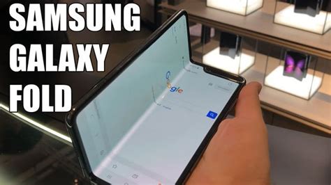 Galaxy Fold Primul Contact Cu Telefonul Pliabil De La Samsung Video