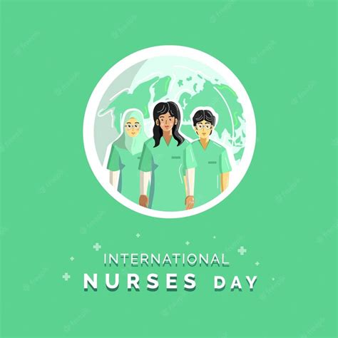 Premium Vector International Nurses Day Illustration Banner