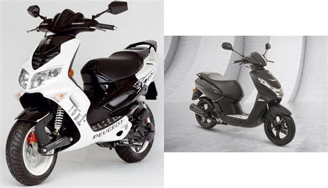 Motorrad Vergleich Peugeot Speedfight 2 50 Rcup Lc 2009 Vs Peugeot