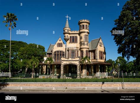 Stollmeyers Castle Killarney Trinidad Stock Photo Alamy