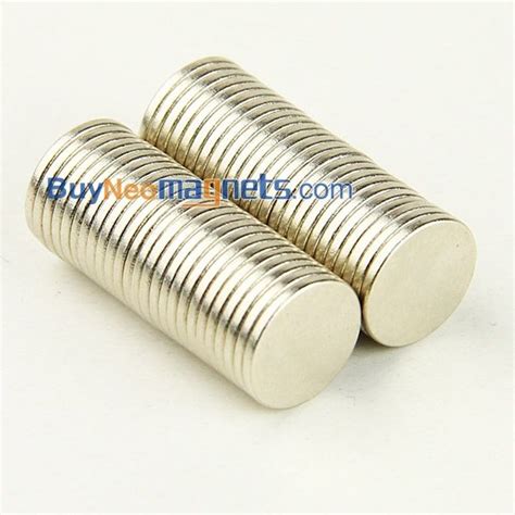 10mm Dia X 1mm Thick Neodymium Disk Magnets N35 Super Strong Round Rare Earth Disc Magnet Fridge