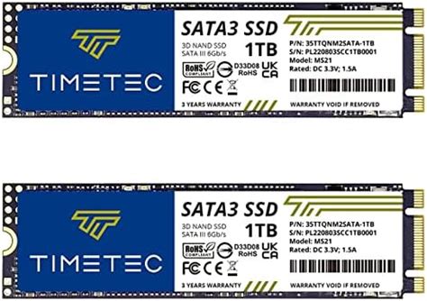 Timetec Tbx Pack Ssd D Nand Qlc Sata Iii Gb S M Ngff