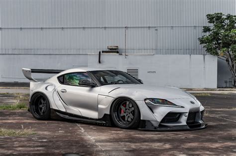 This Widebody Toyota Gr Supra Probably Turns More Heads Than A