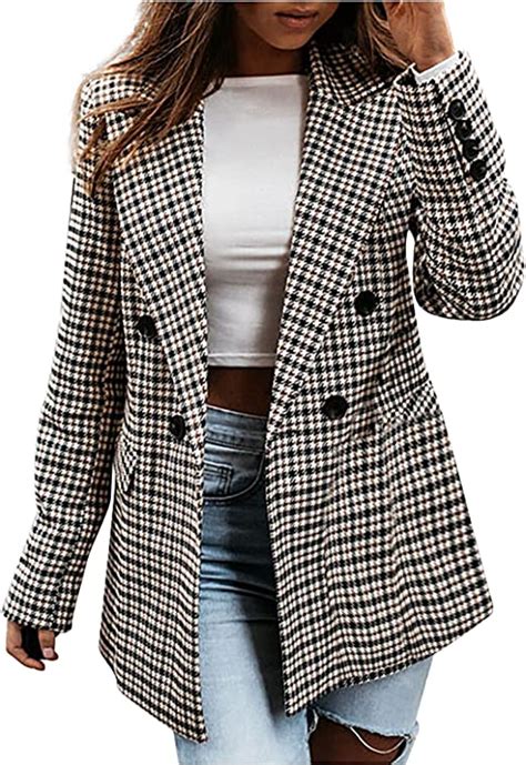 Damen Long Top Blazer Damen Elegant Grau Langarm Base Coat Slim Fit