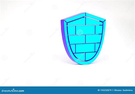 Set Of Firewall Logo Protection Logo Cyber Security Emblem Cartoon