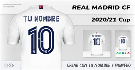 Correo A Reo Ministro Caracter Stica Camiseta Real Madrid Con Nombre