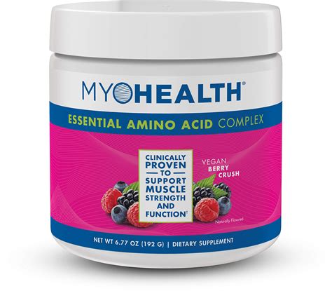 MyoHealth Essential Amino Acid Complex Berry Crush Powder 30 Servings