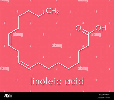 Linoleic Acid La Molecule Omega 6 Polynsaturated Fatty Acid