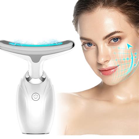 Buy Face Neck Massager 3 In 1 Face Lift Device Double Chin Eliminator