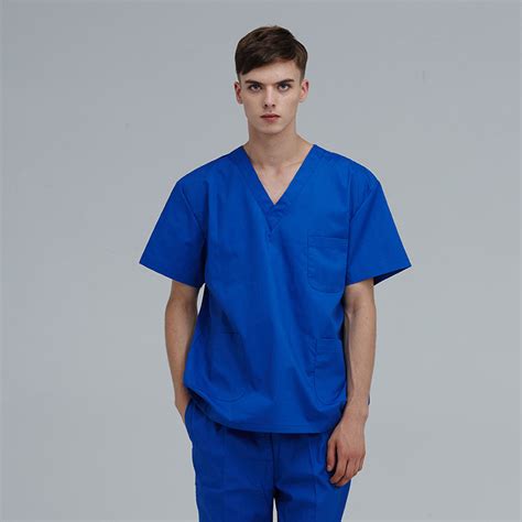 Irder High Quality Male Nurse Man Doctor Scrub Suit Jacket Pant